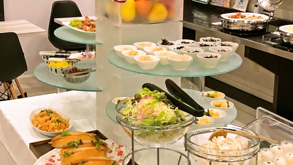 朝食サラダ