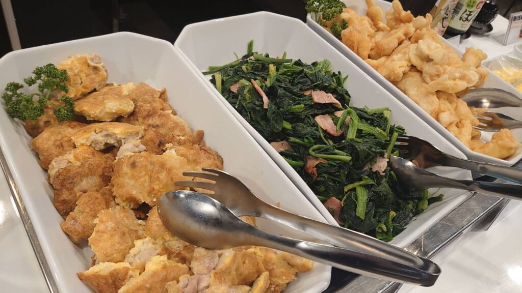 日替わりバイキングメニュー３