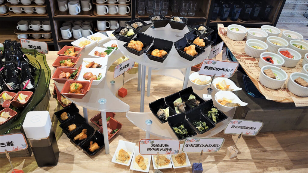 日替わり朝食ブッフェ