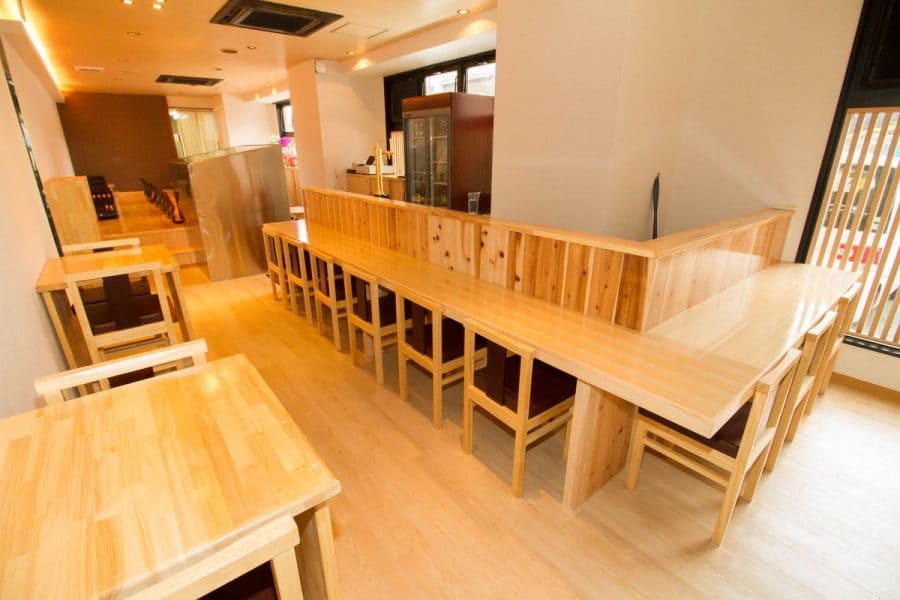 朝食会場